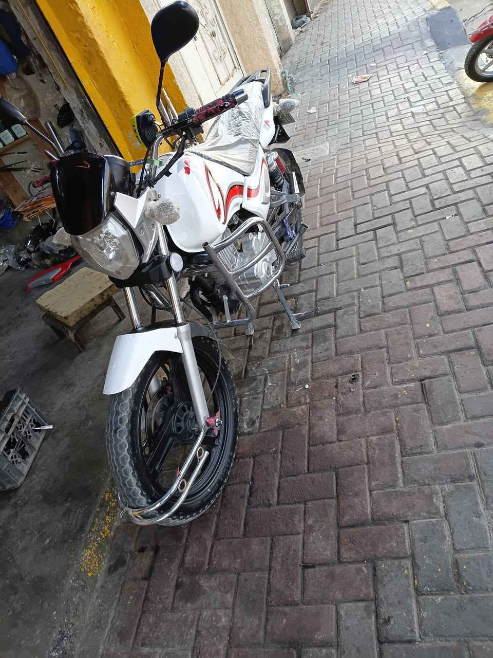للبيع سنكي ساو موديل ٢٣ دراجه مرقم يعني رقم وسنويه تحويل مباشر  دراجه حلو ونضيفه    لاتصال *********** صلاح الدين قظاء بلد
