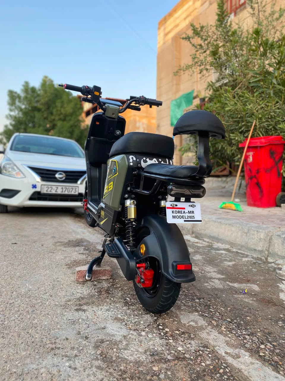 السلام عليكم دراجه شحن R9 2025 موصفات بيه بك وبيه نظام p دراجه نضيفه جدا مكان بصره الكزيزه سعره 475 رقم استفسار ‪***********‬
