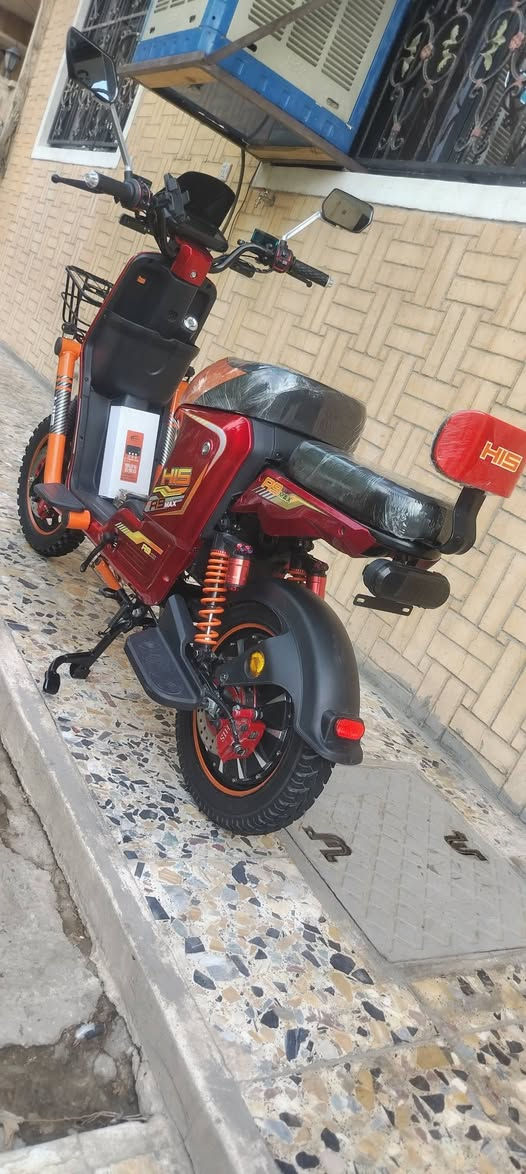 دراجة شحن X900 • جديدة جداً • بطاريات دبل ٣٢أمبير