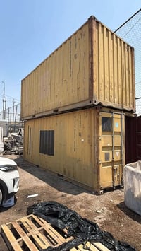 حاويات 6 متر للبيع  العنوان بغداد جرف النداف  الاستفسار ‭0781 006 0600...