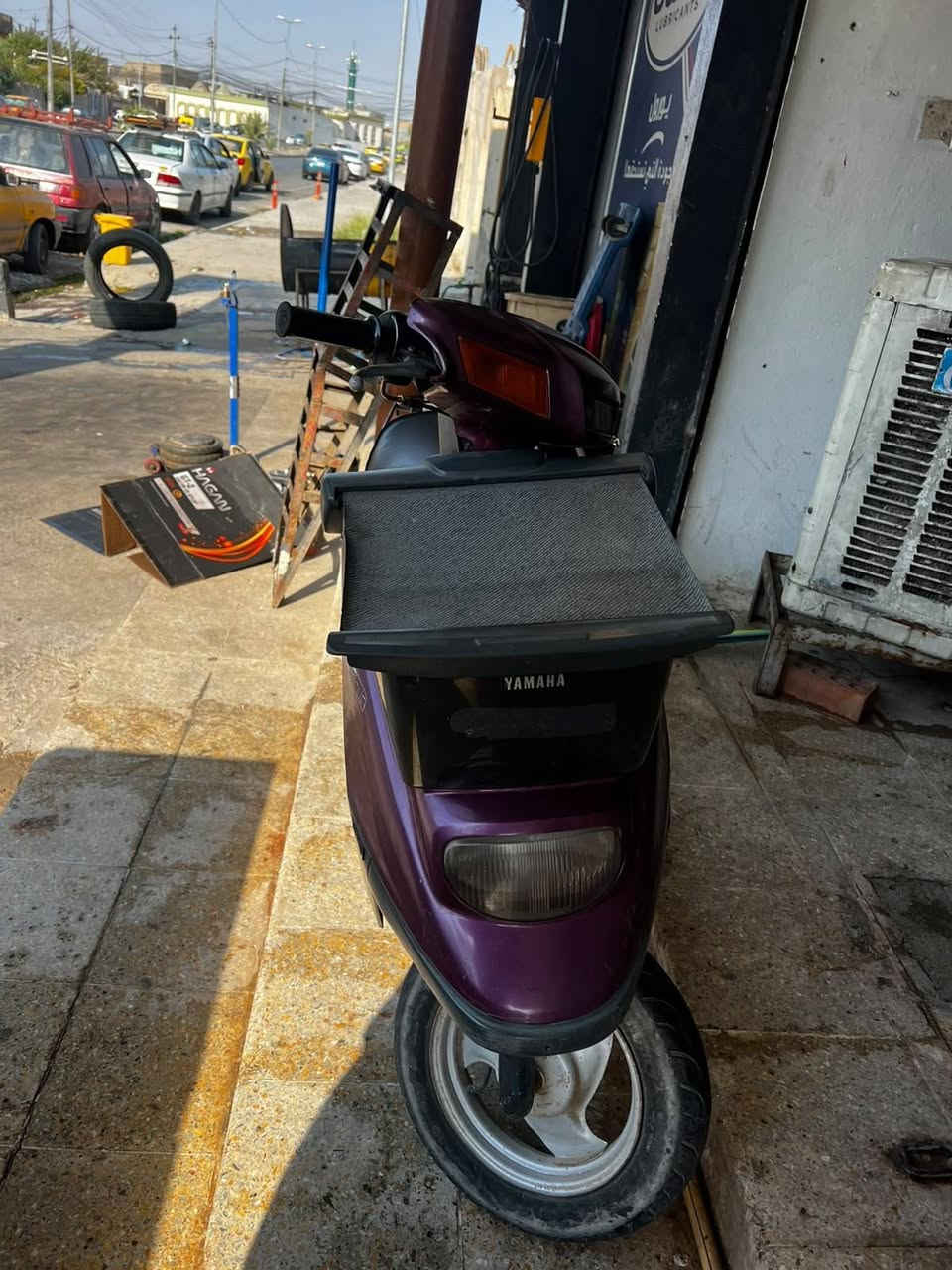 للبيع ما ور بزون ابو البرده محرك شرط كلو جديد بدون اي فطر شاصي شرط مكان حي البكر سعره ٣٠٠ وبي مجال ***********
