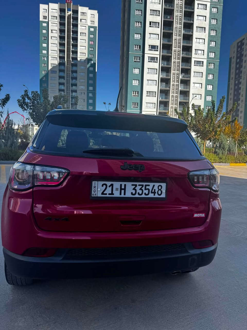 جێب کۆمپاس 2021
🚦ڕەنگی سور تەنها ٣٩.٠٠٠ کم ڕۆشتووە.
🚦٣ دەرگاو ١ جەمەلەخی بۆیاخە لەگەڵ نیو پەڵە بۆنیت.
🚦بێ ناو گرتن
🚦مەکینەو گێڕی بەشەرت
🚦سەقف ڕەش و پانۆراما
🚦کورسیەکانی چەرم و قوماش
🚦بەسمە
🚦برێکی بەسمە 
🚦AWD, USB
🚦Auto start :واتە لەکاتی ترافیکا ئۆتۆماتیکی دەکوژێتەوە پێ هەڵبڕیت دادەگیرسێتەوە.
🚦سیستەمی Eco
🚦بلاجکتۆر
🚦سوکان چەرم 
🚦بزوێنەر 2.4
چەندین مواسەفاتی تر ، سەیارەکە زۆر پاکە داوای 115 وەڕەقەو مامەڵەیەکی کەمی تێدایە .
بۆ زانیاری پەیوەندی بکەن بەم ژمارە مۆبایلەوە
 ***********📱
