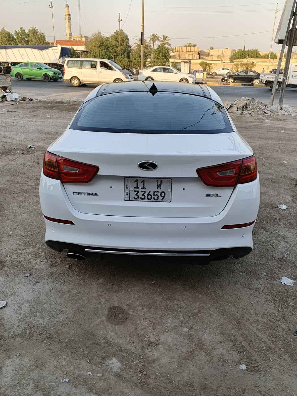 سلام عليكم للبيع كياا وبتمه موديل 14 فول مواصفات تجي اعله فئه محرك 2000 مكفولات رقم بغداد بسمي هزه  جديده وارد امريكي ضرر جاملغ وبنيد بدون داخل بدون ايرباك علمن سياره بيهاا تكشر وصبغتهاا بيدي عندي تصوير قبل الصبغ جاهزه للخير السعر 98 وبيهاا مجال العنوان بابل الحصوه رقمي ‏‪***********‬‏

