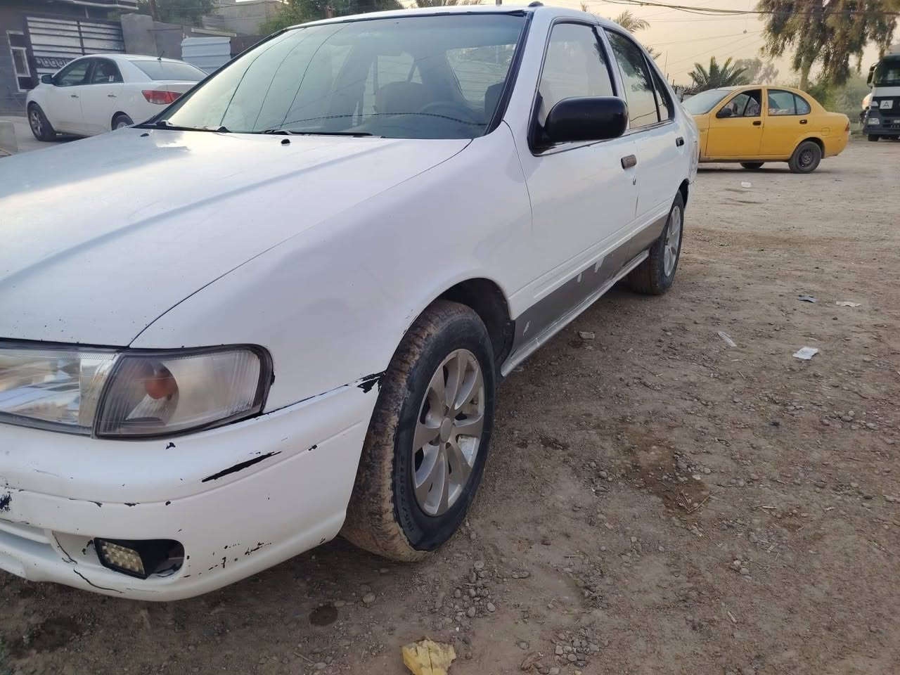 السلام عليكم
السعر 43$
 نيسان سني موديل 96 
كير ومحرك وتبريد كله جاهز
 صدر خلفي جديد
 صدر الامامي تعبان
 سياره حلوه وكاعده
 تخم تايرنضيف 
  مكاني ابو غريب مقابيل معمل حليب بلادي واي استفسار الاتصال على الارقام التاليه
***********
***********
