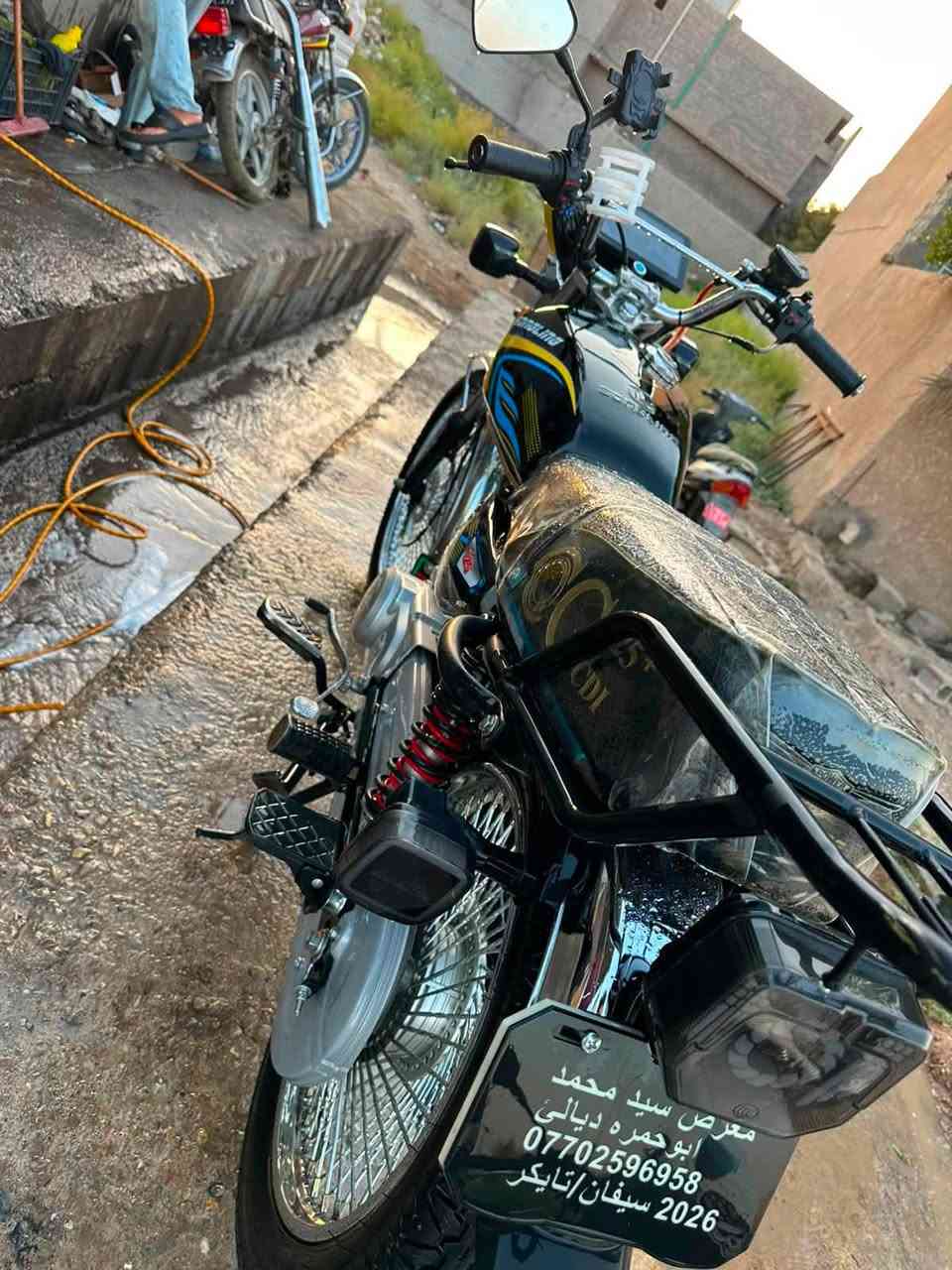 سلام عليكم دراجه تايكر للبيع موديل 2026 الدراجه كفاله اوراق كامله الرقم ***********
