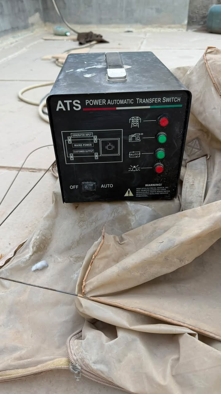 مولد 15KVA • جهاز ATS • 500لتر كاز