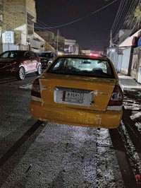 هونداي فيرنا 2014 السياره بيه طخه بل بدنه الوره ودعاميه مخيطه فقط  الب...
