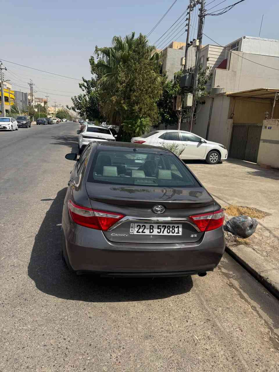 Camry 2017 Se
***********
***********
مواصفات se 
رقم الشانصي / 4T1BF1FK1HU694087
داخل بيجي 
مواصفاتها معروفه se مايحتاج شرح🙏✅
كير محرك تحويل غرامة شرط 

رقم سنويه هزه فحص جديد تحويل وكاله نفس اليوم ✅

حادثها كللش بسيط بدون دواخل بدون ارباك 💯
 1قطعه صبغ فقط 
البنيد مبدل باادي نفس الون بدون صبغ 

مكانها اربيل 
سعره 148 مجاال كلللش بسيط حك الجيه 

***********
*********** أربيل, العراق
