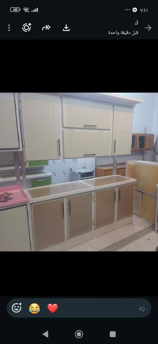 كاونتر تسكام مستعمل قليل مترين والسنك متر ونص مرمر بالحمزه الشرقي حي الحسين

نص مكتوب في الصور:
- ك قبل دقيقة واحدة