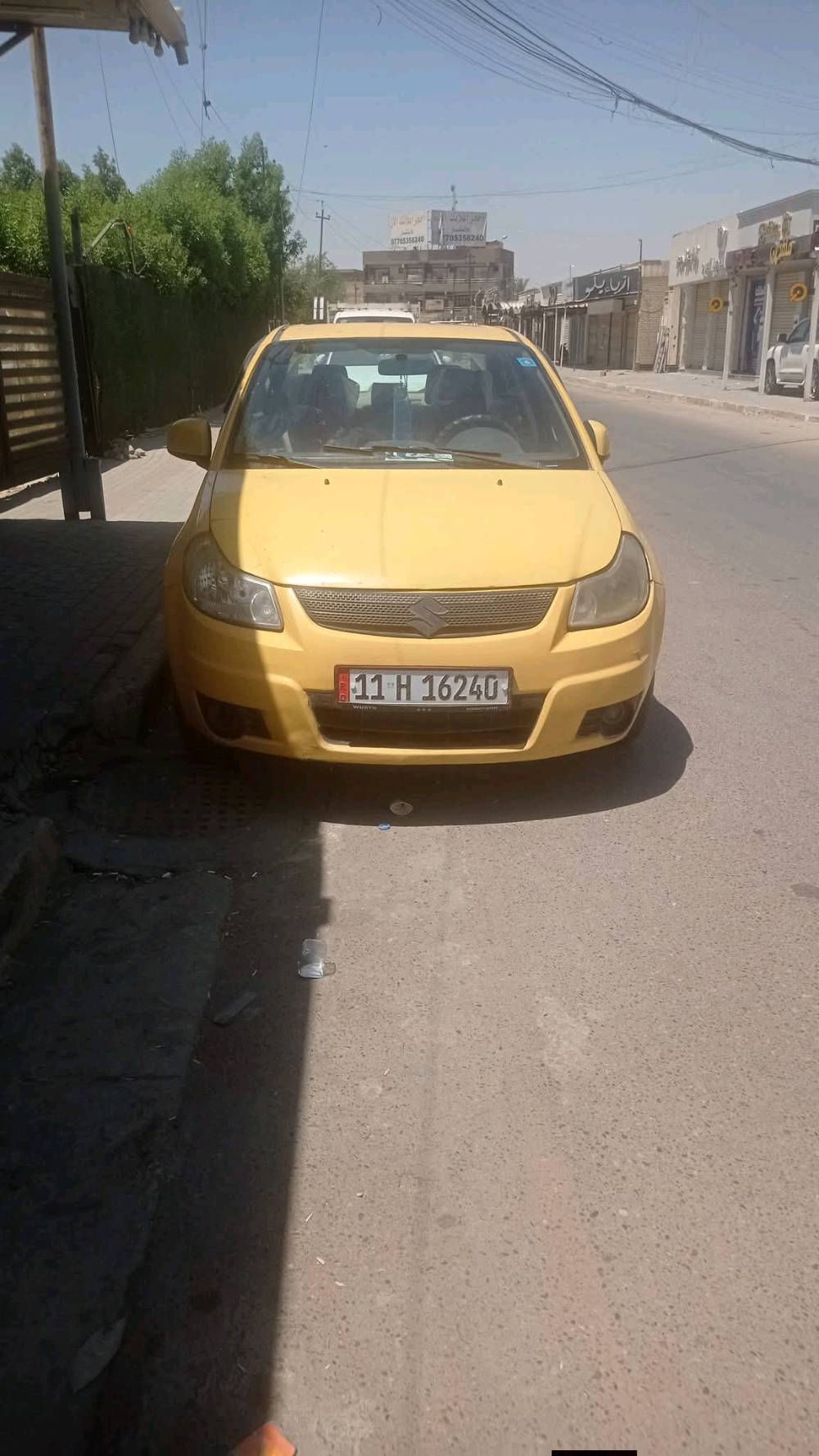 السلام عليكم للبيع سيارة سوزوكي ياباني sx4موديل2011وارد أمريكي محرك2000 بأسمي مصفره هيئه وغرامات بدون حادث ليبل واحد گير عادي السعر 42وبيها مجال الإتصال على الرقم واتساب ***********