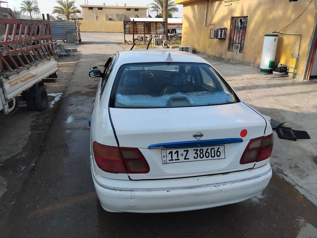 سلام عليكم البيع سني نيسان  موديل 2002 رقم بغداد خصوصي مصبوقه عام بدون تبديل كير محرك خير من الله تبريد ثلج تحويل مباشر السعر 60وبيه مجال بصيط العنوان
 بغداد تاجي  
***********
*********** بي وتساب
