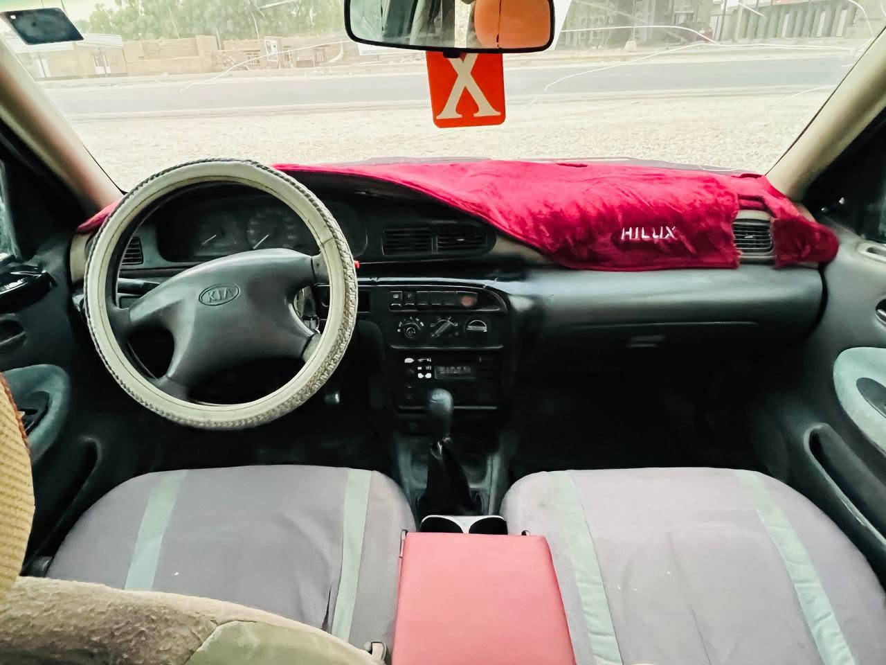 كيا سيفيا 
موديل 1995
رقم بغداد انكليزي
سنويه مشروع وطني 
 گير عادي 
كير مكينه حداديه
كهربائيات كلها شغاله
تبريد شغال ❄
تخم تاير جديد
صدر امامي خلفي جديد
 صبغ للجماليه 
مكفولة من الضربه والكص
سياره شرط النضافه 
ترايك وين مايعجبك
 سعر 36  وبيها مجال بسيط 
مكان . بابل 
للأستفسار
‏‪***********‬‏
