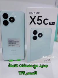 هونر X5c بلس • جديد • ملحقات كاملة