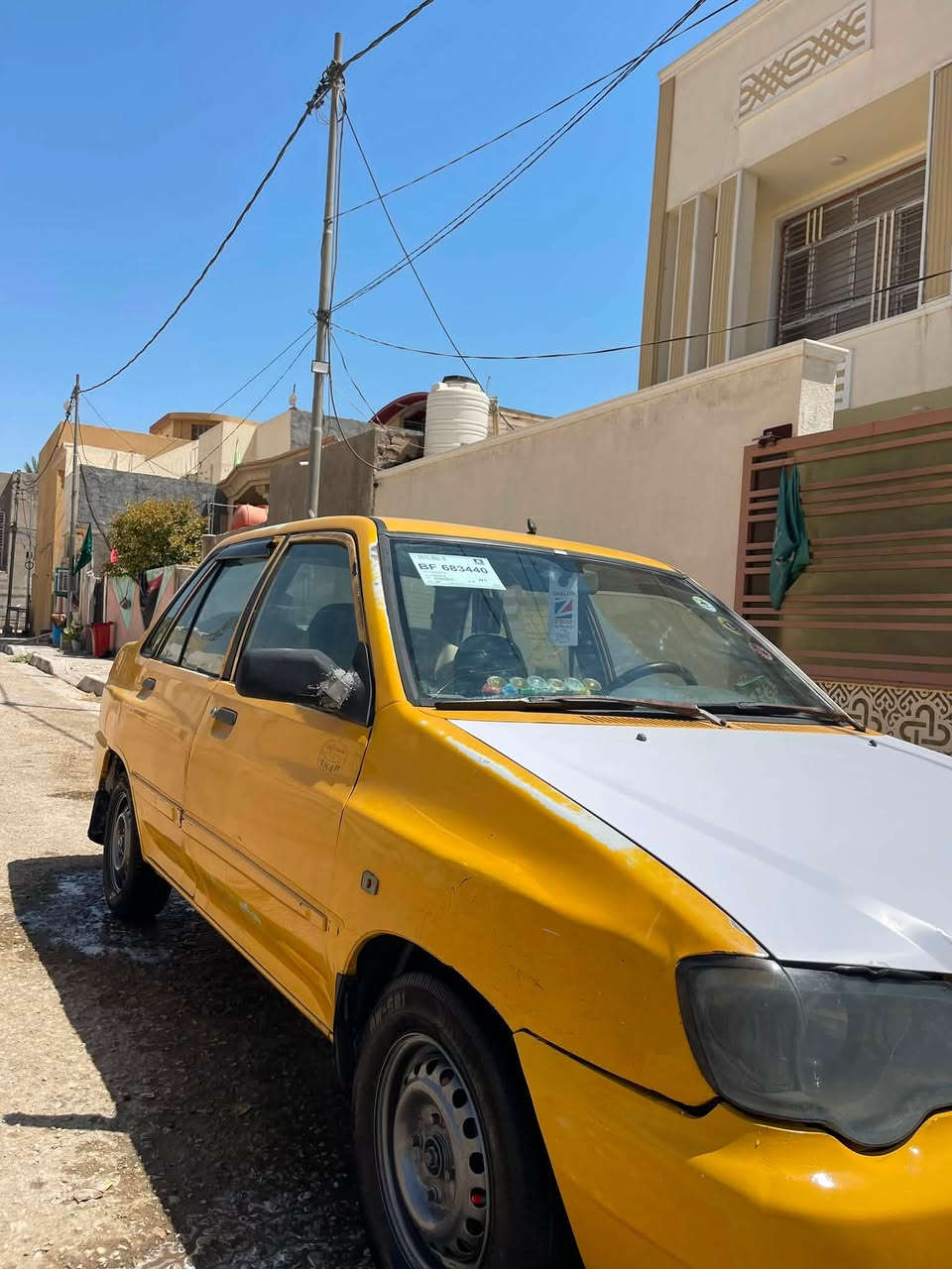 السلام عليكم سايبا منغولي السيارة حلو وجاهز گير مكينه حداديه شواصي حلوات مابيهن شي السيارة بيها بس باب خلفي صبغ والباقي مابي شي المكان كربلاء والسيارة رقم كربلاء 
السعر 26وبيها مجال 
الاستفسار ***********
