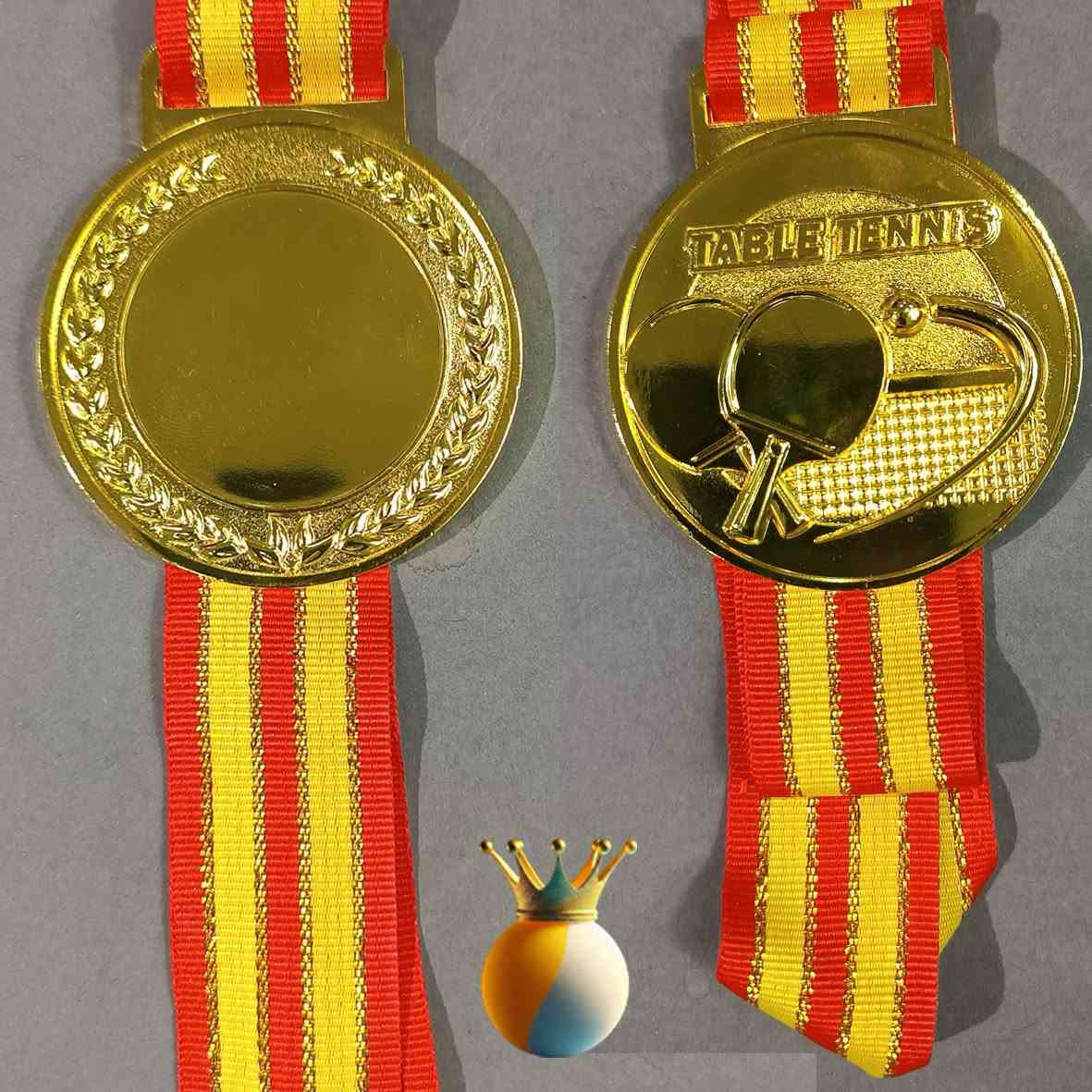 عزز فوزك بالوسام
اوسمة للفائزين بالبطولات
سعر القطعة 3,000 دينار #مملكة_كرة_الطاولة #learntabletennis #tabletennisdaily #tabletennis #كرة_المنضدة #كرة_الطاولة #pingpong

نص مكتوب في الصور:
- اللون الذهبي| وزن الميدالية 86 غرام
- اللون الفضي | وزن الميدالية 86 غرام
- اللون البرونزي | وزن الميدالية 86 غرام
- 49 cm 42 mm 65 mm 65 mm طول الشريط جبهة الميدالية ظهر الميدالية جاهزة لتضيف اسمك او تاريخ مميز خلي إنجازك يلمع مثل الذهب تصميم أنيق مخصص لكرة الطاولة