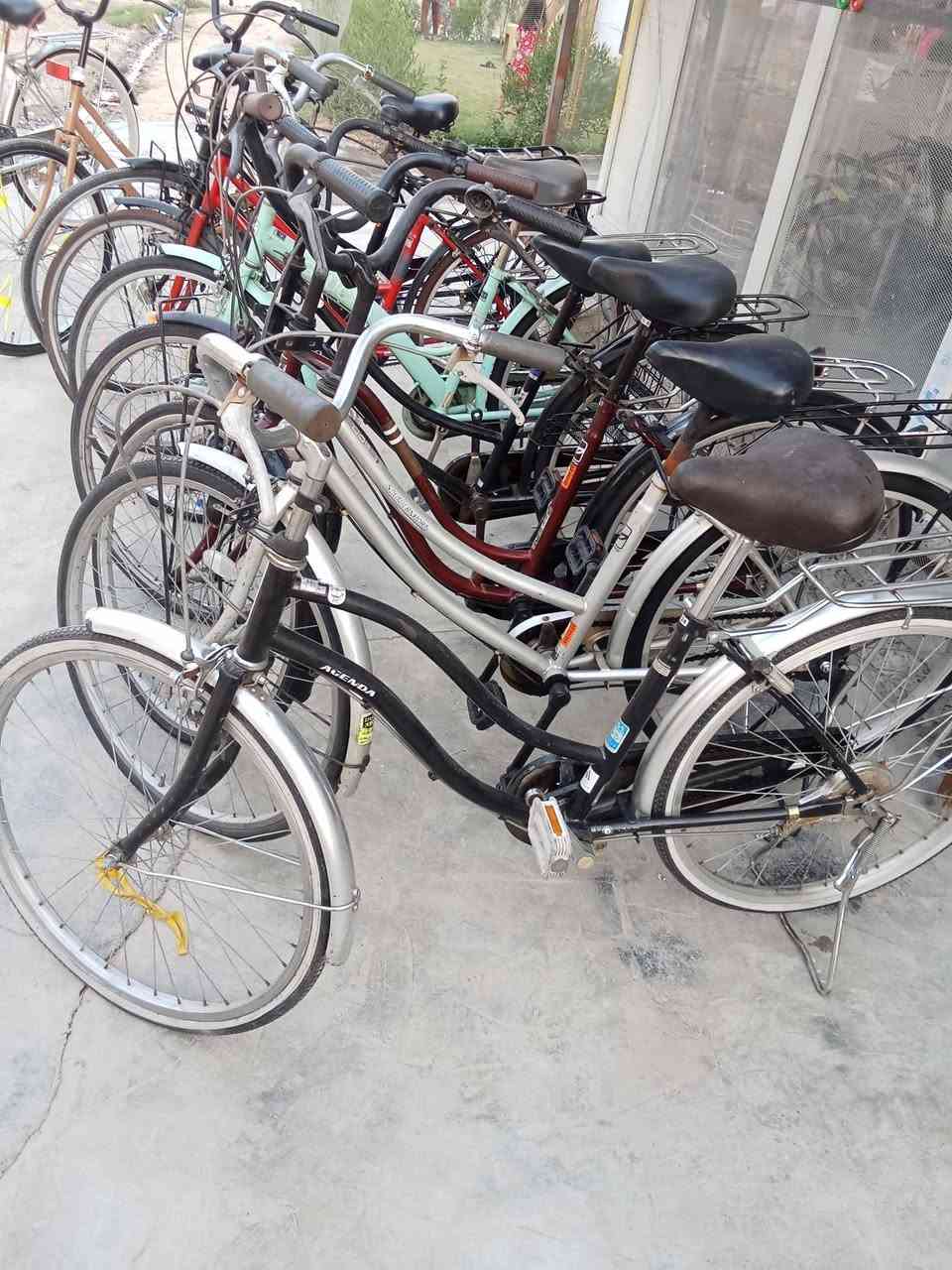 للبيع أنواع باسكلات عنوان حي الطين يم مولده طارق ***********
