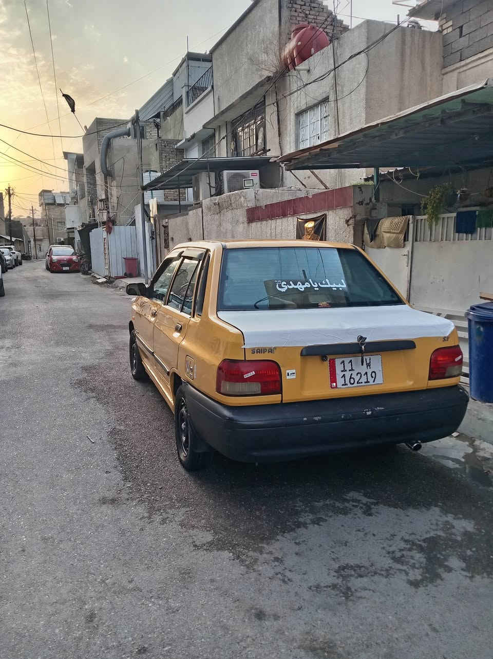 السلام عليكم سايبا ٢٠١٤ للبيع تبريد ثلج وي السويج السياره نكره سلفمكينه كير دوشمه جديده تخم تاير حداديه تخبل رقم بغداد شواصي بيها الامامي مال السايق فطر صغير ومعمر الحماوه تنساها دواخل السياره كلها جديده شاشه كامره سعر  ٢٨ وبيها مجال هزه ل٢٧ رقم جديد هيئه غرمات مصفره ممتواجد ع فيس ***********
