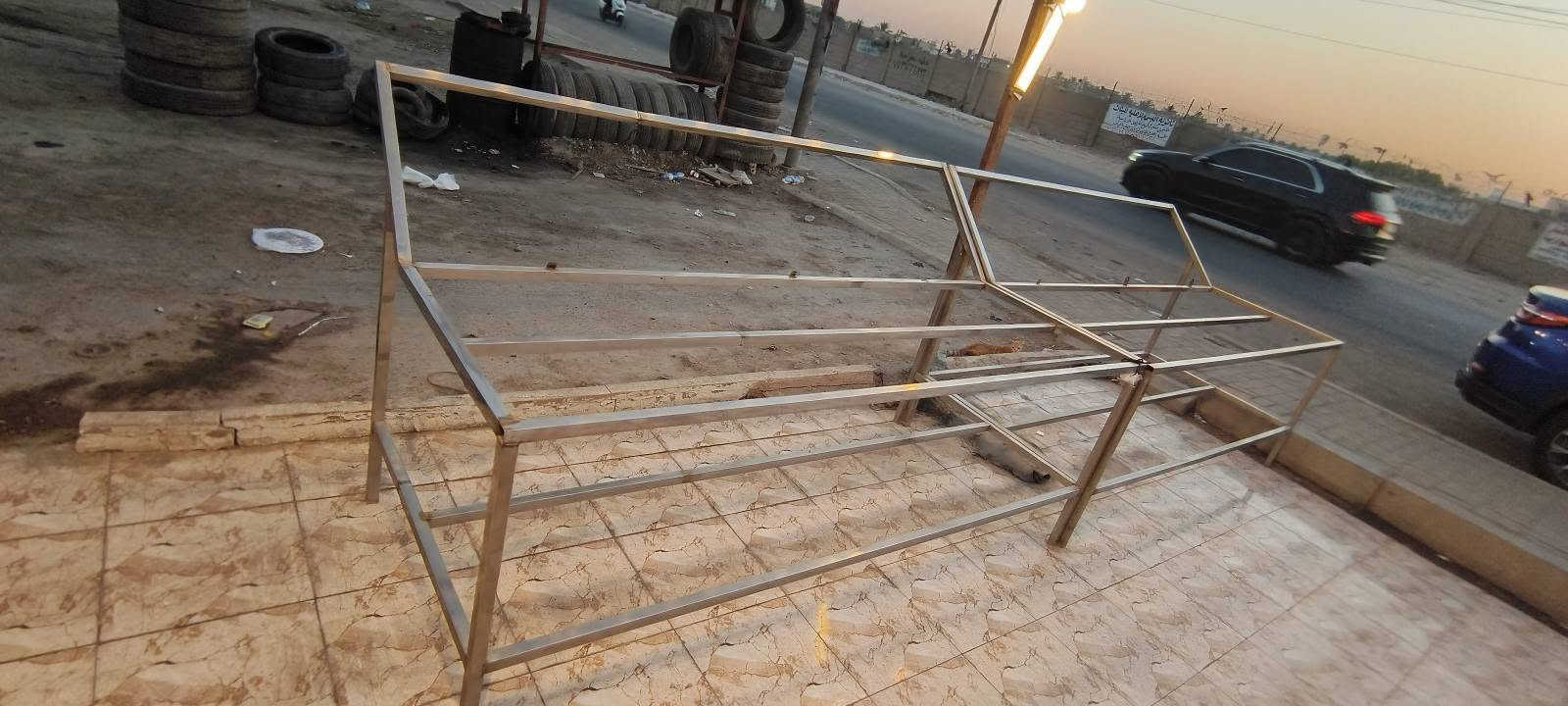 السلام عليكم
غراض معجنات للبيع 
فرن طبقي ابو ٣ حجم كبير 
عرباين 
صواني
ميوزه عرض سل ستيل 
للتواصل ‏‪***********‬‏
او واتساب ***********

