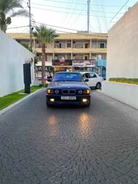 بي ام 540 موديل 1991 محدثه كامل 95 رقم بغداد داخل جديد سياره جاهزه كام...