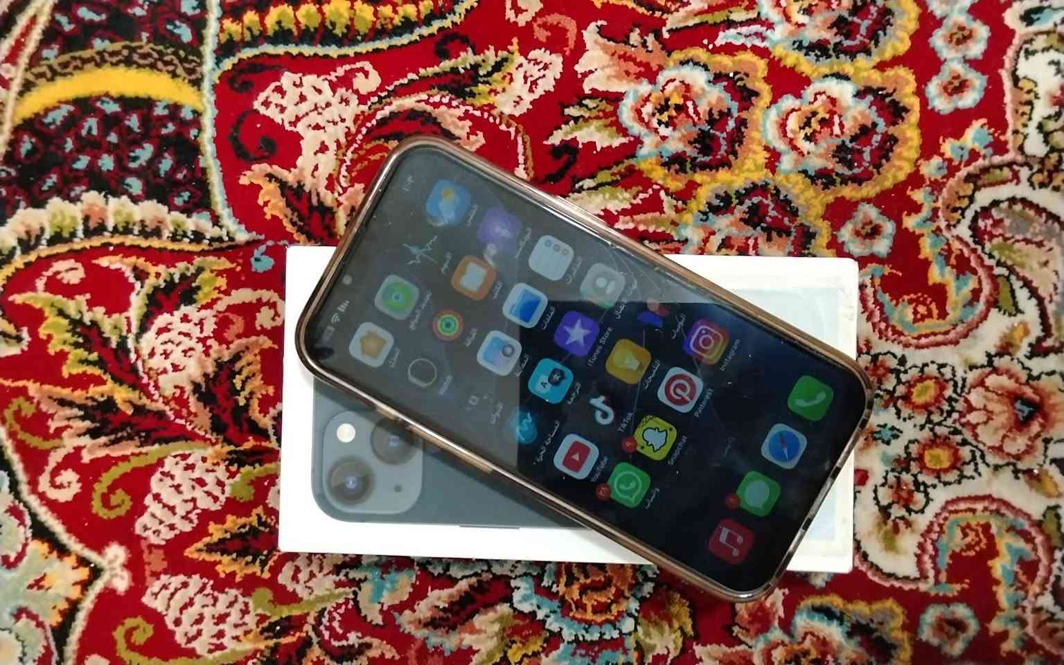 ايفون ١٣ ١٢٨ • نيلي • بطارية ٨٠