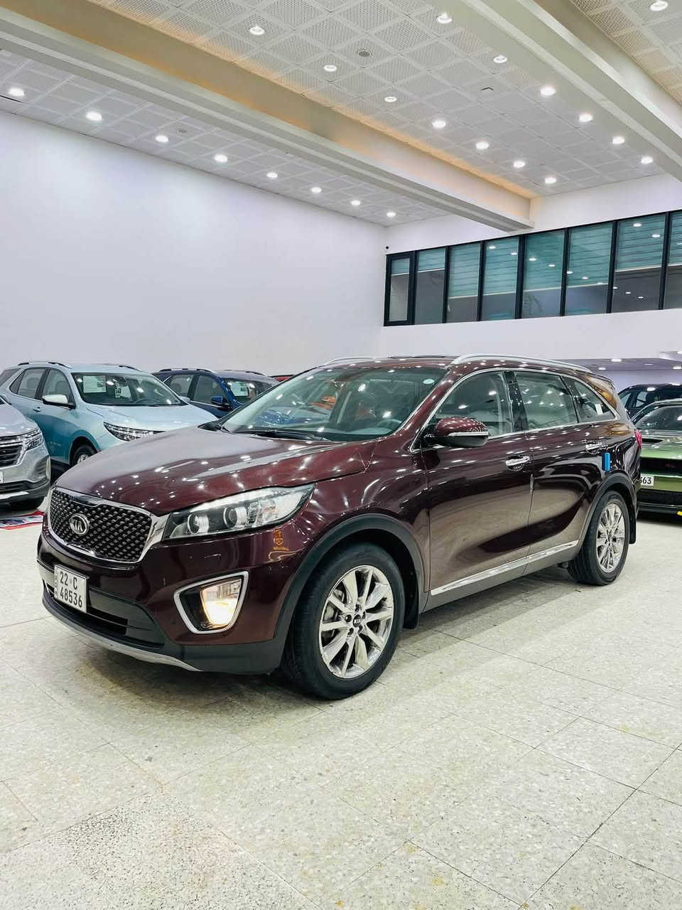 السلام عليكم  KIA Sorento  خليجي للبيع
موديل 2015 شكل ال 2016💥  7 راكب

حجم المحرك 4 سلندر 2400 دوش 

ماشيه  130KM

السيارة بحالة الوكالة ماناقصها شي 
 
رقم اربيل الجديد

كير مكينه حداديه بلاد 

تخم تاير جديد  سبير مانازل 🔥

المواصفات 

بصمه عدد 2 بصمة ابواب
لد أمامي 
تحكمات ستيرن جهتين 
مري شفط 
بردات خلفيه عدد 2 بلادي 
حساسات أمامي خلفي 
تبريد 3 قطع 
مثبت سرعة 
وباقي المواصفات المعروفه 💛

السعر 160 وبيها مجال 

المكان نجف 

للاستفسار : ***********
