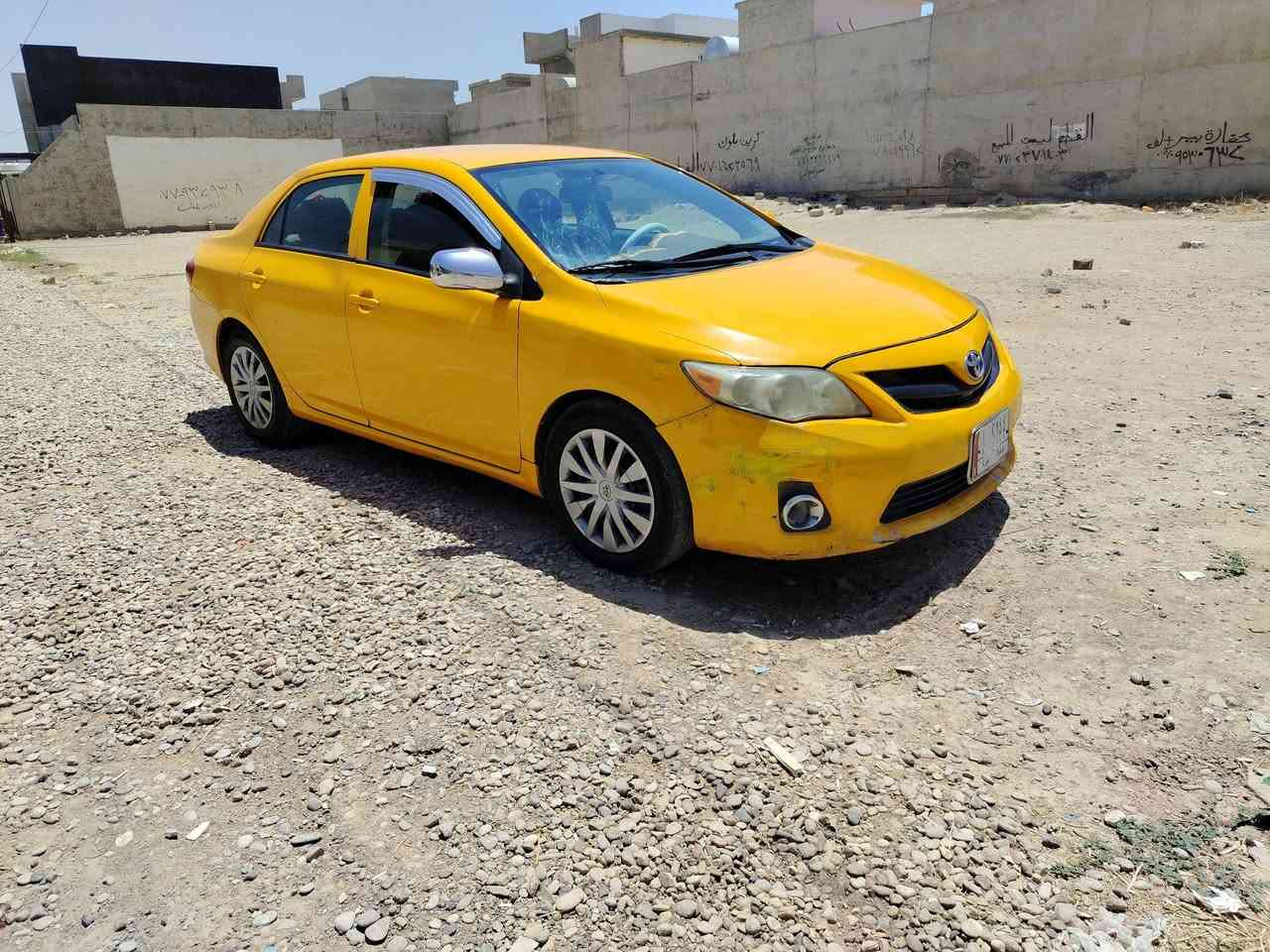 السلام عليكم كورلا 10 للبيع رقم كركوك باسمي ضرر جامرلق السكن كير ومحرك شرط شراي يتصل ***********
