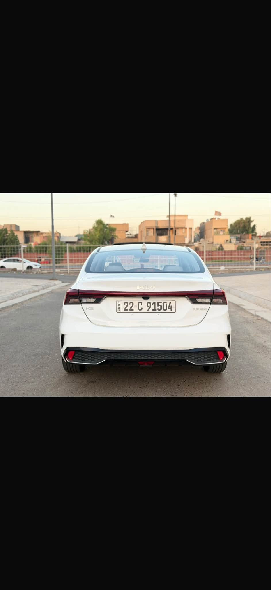 كيا K3
رقم اربيل 
موديل 2022
الون  ابيض 
فول مواصفات
عداد المسافه 32الف KM 
محرك 1500 دبل نوزل 8 بخاخات دوش 
مكفول من التبديل والصبغ كفاله عامه
بصمه تشغيل + بصمه ابواب دخول ذكي+ جنطه بصمه
حساسات اماميه خلفيه 
كشنات جلد 
تبريد قطعتين
وضعيات قياده
مرايه تعتيم
ويل كب 
لايت زينون
اشاير بالمري 
سلايت فتحة سقف
بك لايت لد
باقي مواصفات الفول معروفه
مكان السياره بغداد
الرقم ***********
