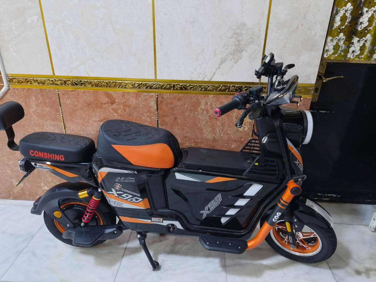 السلام عليكم دراجةx900/ موديل 2026/بيهة 5بطاريات32امبير /دراجةنضافة 💯/💯 سعرهة460بيهة مجال بسيط مكاني قبلة***********
