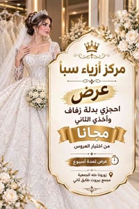 بدلة زفاف • الثاني مجاني • حله الجمعية