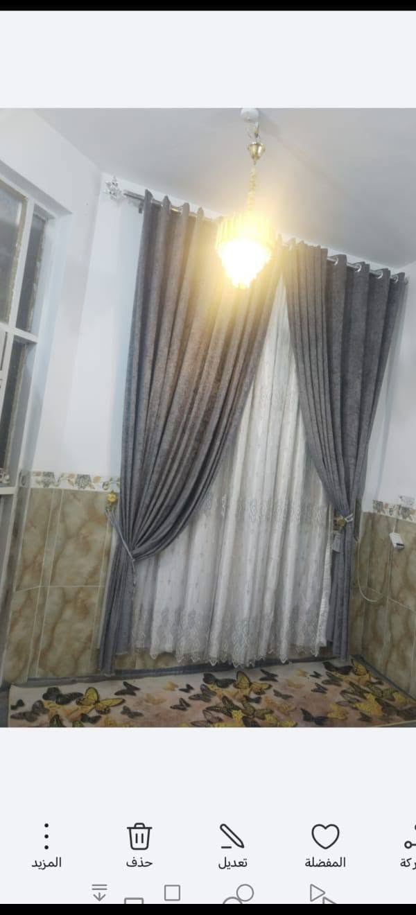 سلام عليكم اخوان متوفر دار سكن للبيع منطقة الحكم ثاني بيت عن شارع ٢٠م مساحة ١١٥م مربع يتكون غرفة وصالة ومطبخ واستقبال وصحيات وحديقة السعر ١٠٥ وبي مجال استفسار اتصال*********** أو واتساب ونكون بخدمتكم

نص مكتوب في الصور:
- ١٨ مارس، ٢٠٢٦ ١٢:٥١ ص المزيد حذف التعديل الذكي المفضلة مشاركة