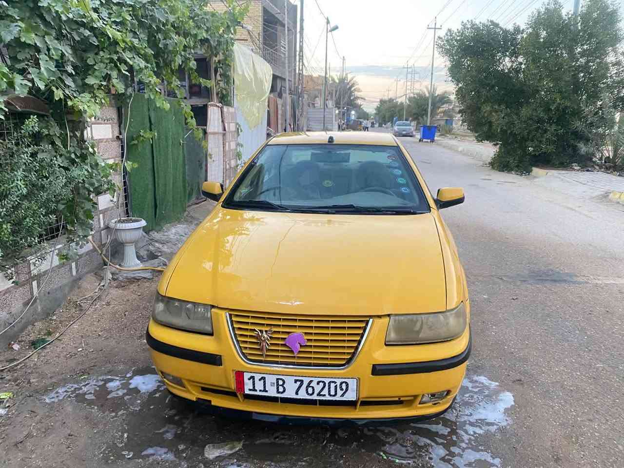 سلام عليكم
سمند  موديل 2012 كفاله عامه تبريد تدفئه كرستال الأصل منظومة زنون رقم انكليزي 
السيارة بأسمي 
مراوس بافيو نظيفة 
سعر السيارة 35قفل 
مكانه كربلاء طويريج
رقم /***********
