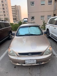 كيا ريو موديل 2002 سياره نضيفه جداً كير عادي تبريد نقص غاز تخم تاير با...