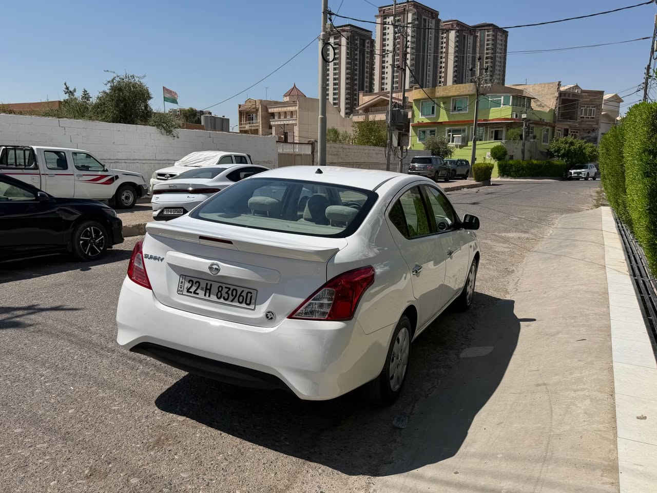 نيسان صني هيندي شةريكةي هةولير ٢٠٢٢ بي سبوغ ١تةعديلي هةية ١٦٠كيلومتر رويشتوة گير و مةكينةي بةشةرتة گير و مةكينةي بةشةرتة يةك دينار مةسروفي تيدا نيية ١٠٥$ وةرةقة و مةجالةكي زور كةم گورينةوة ناكةم شوين هةولير 
***********
Whatsapp أربيل, العراق
