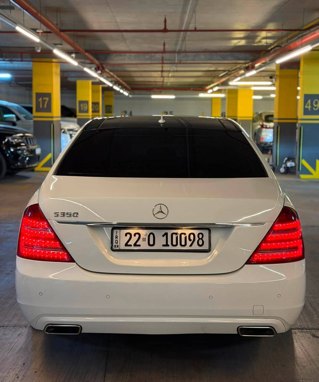 سلام عليكمS350 VIP خليجي وكاله لارج باب طويل فول مواصفات 2009 محدث 2013 سياره جديده جدا بدون دينار مصرف محرك العادي المرغوب هيبه ونعومه وتراي جديد
بصمه بانوراما جلد  
٥ بردات كهربائيه+ابواب شفط  
كشنات تدفئه تبريد+بريك بصمه
ناضور ليلي+كامره حساسات 
صندوق كهربائي+ستيرن كهرباء
شاشات خلفيه+تحكم خلفي
شاشه خلفيه تبريد لمس مري قلاب
نضام خزن ميموري+ كشنات خزن
دواخل لد تحكم ٧ الوان بلادي
دبل ماوس خلفي وامامي تحكم بلسياره
نضام اوتو هولد+نضام اوتو پارك 
كير محرك بشرط ممفتوح صدر تايرات جديد
فقط بيها قطعه ونص صبغ كلير بدون دواخل بدون فتح
سياره شخوط ورصعات مابيها جديده جدا
العنوان:📍السليمانيه
السعر: 185💰
ارقام سنويه جديد راسن احولك 
📲***********
