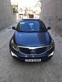 كيا سبورتج 2012 وارد امريكي.  حادث ركن البنيد وركن الجاملغ.  بدون لا ش...