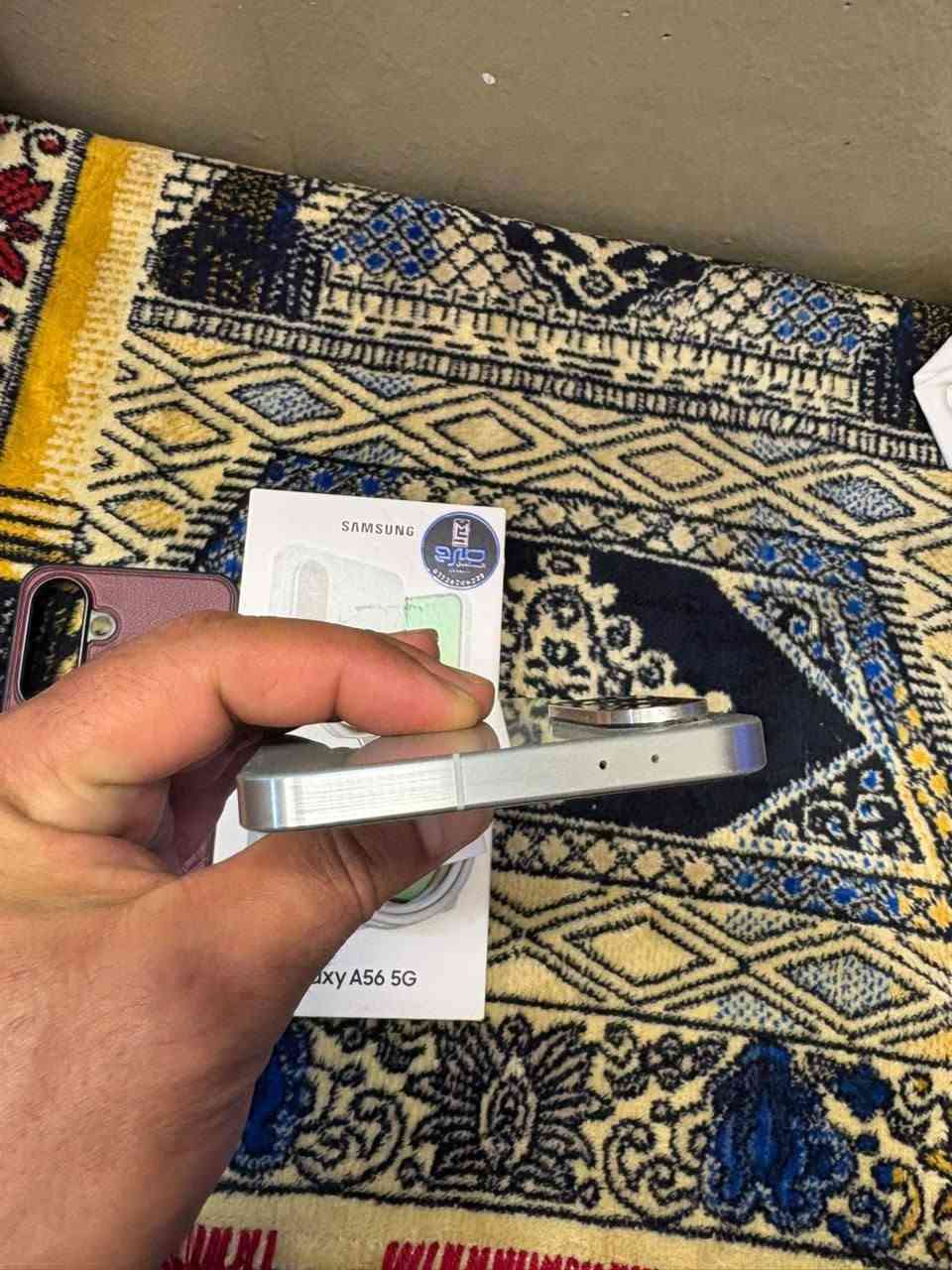 سامسونك A56 ستخدام قليل نضافه100% ذاكره 256 العشوائيه 12
مع راس شحن اصلي 45 واط
ملحقات كامله .. بغداد السعر 450 الف.. ***********
