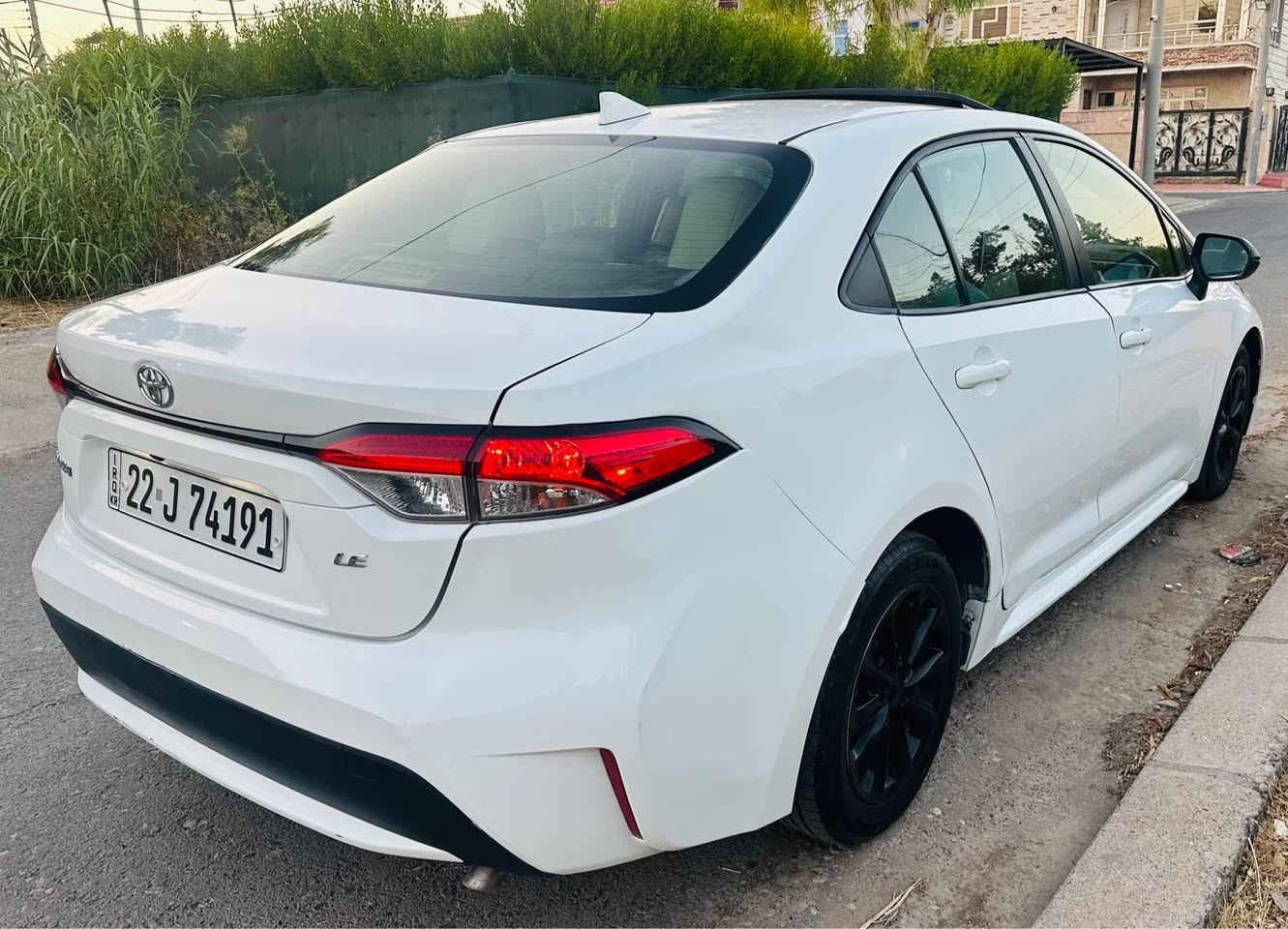 toyota corolla
2020 LE Plus
فول فول 1/1
71 هه زار رويشتوه
🔵 بصمه
🔵 دركه بصمه
🔵 رادار
🔵 سلايد
🔵 كاميرا
🔵 بريك كاره بى
🔵 اوتو هولد
🔵 تحديد سرعه
🔵 ئاويه رادار
زور موصفاتى تر
4 قطعه صبغ سقفى كمك تعديل بى صبغ
بجم كبس بى شاصى  بى ارباك
134$ - *********** أربيل, العراق
