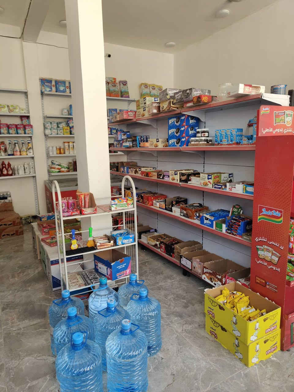 برادات ٥ ايكور • سبلت ٣ طن كري • رفوف ٥٥