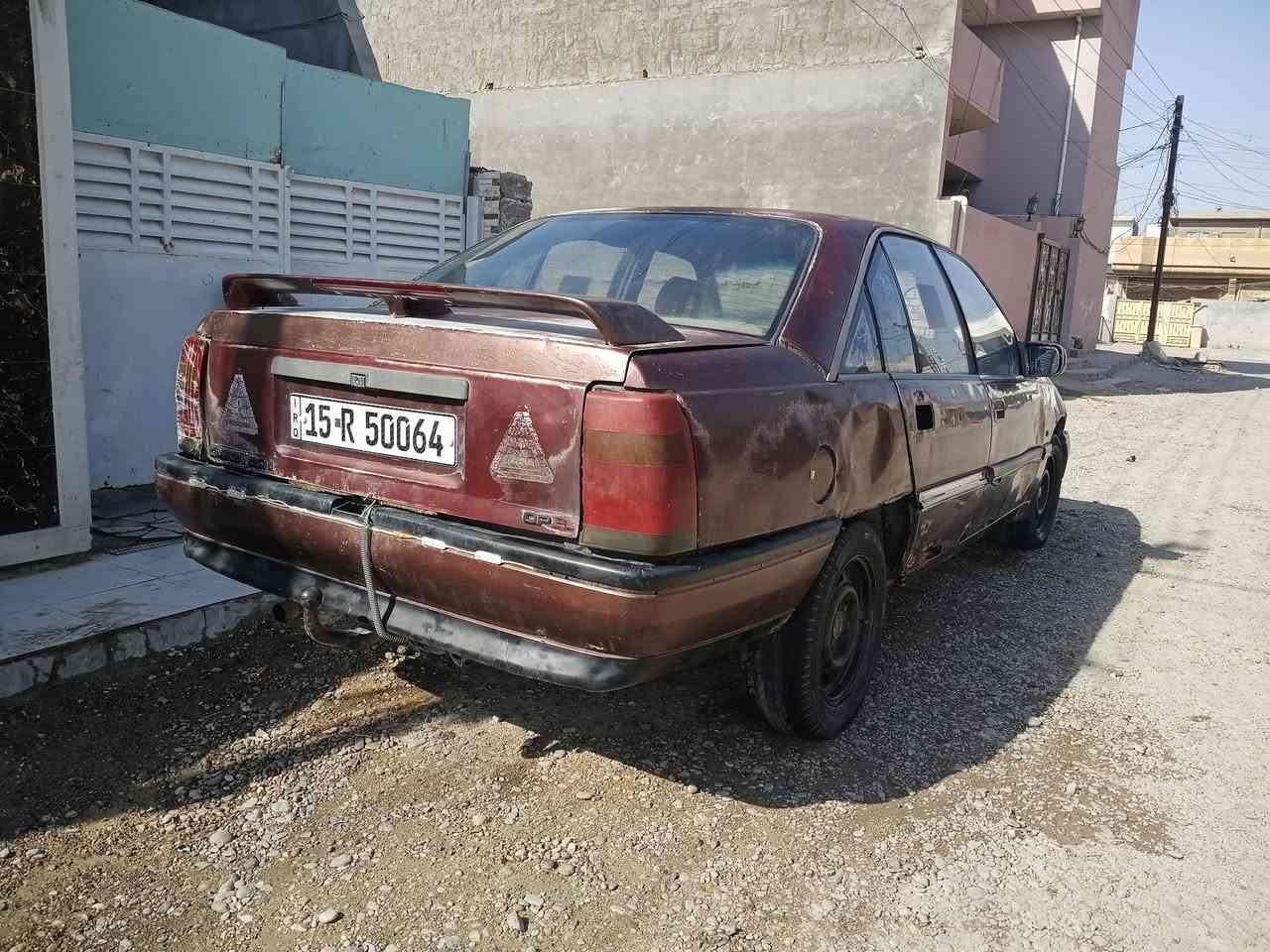 البيع اوبل اوميكه موديل 90 رقم انبار نكليزي بسمي  كير ومحرك جديد بيها نواقص بسيطه. السعر. 16 ورقه مكاني ابوغريب  ابومنيصير  الاتصال ***********
***********
