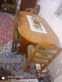 ميز صاج • ٤ كراسي • ابوصخير