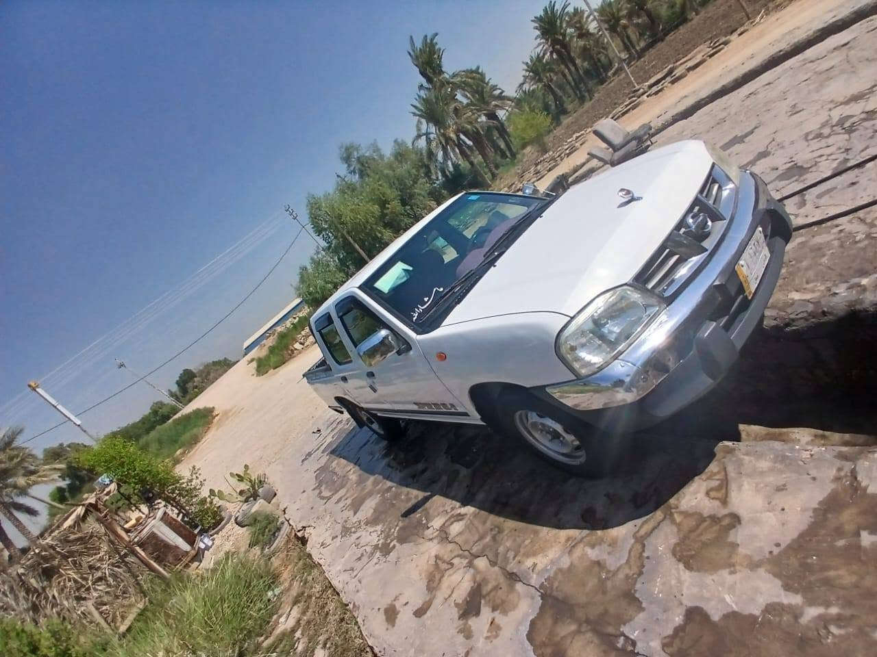 سلام عليكم بيكب نيسان للبيع موديل ١٤  سياره جاهزه كفاله عامه كير مكينه اكسل شاصي تخم تاير بيها شويه بارد با الباب الخلفي 
تدفئة تبريد وي السويج باتري جديد مكان النجف سياره بسمي مداوم ثاني يوم رقم مثنى للإستفسار اكثر ***********

