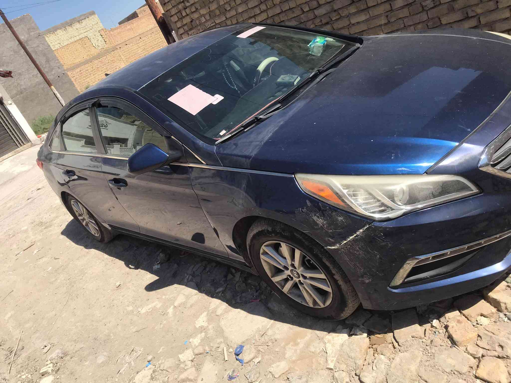 سوناتا للبيع موديل ٢٠١٦  كير ومكينة وتبريد كفالة السيارة ليبل واحد السعر ١٠٥ للاستفسار ***********
