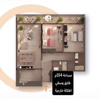 جادة بغداد • ١٥٤م • ٣غرف