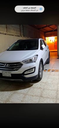 سياره البيع  سنتافي موديل 2015 وفو موصافات مكفولم من الصبغ بس بيهه بار...