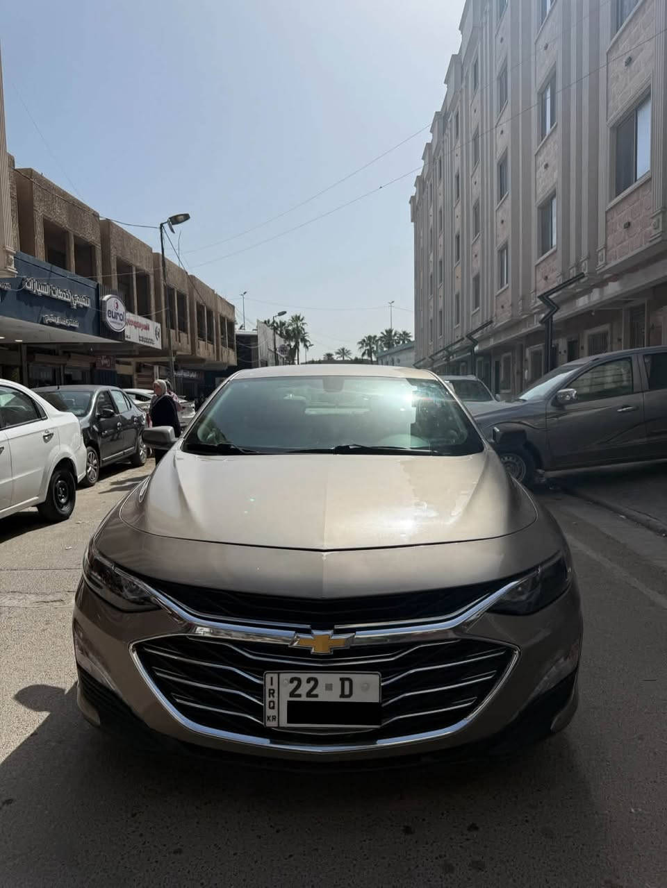السلام عليكم
((ماليبو 2022 وارد امريكي ))
كلين تايتل بدون صبغ بدون ايرباك 
محرك كير مكفول 
فول مواصفات عدا الفتحه 
مكفوله من الصبغ 
كشنات لون بيجي 
بصمه 
بصمة ابواب 
تشغيل عن بعد 
شاشه 
رقم اربيل بأسمي 
مكان السياره بغداد الاعظميه 
للاتصال ***********
