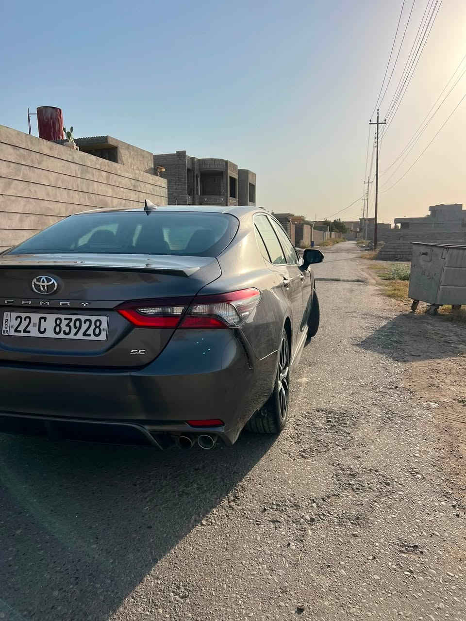 السلام عليكم
كامري    (Toyota Camry)
الفئه (se)
الموديل 2021
السعر 170 وبي مجال
للأستفسار الاتصال على الرقم (***********)
