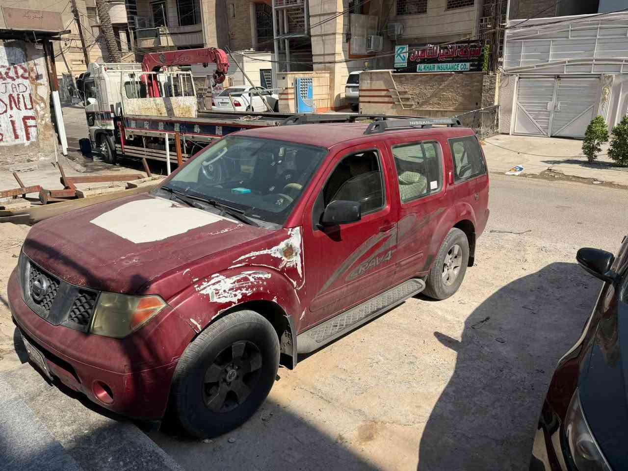 السلام عليكم نيسان باب فندر مديل ٢٠٠٧ جاهز الشارع سيار مكينه جيد كير جيد تبريد جيد بس مشط ستيرن رقم تلفون ***********
