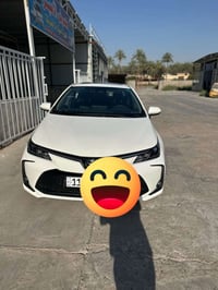 كورلا شكل خليجي  موديل 2025   مرقم بغداد بسمي   ماشيه شي بسيط حك ترقيم...