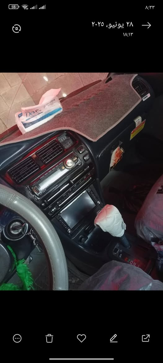 كورلا ابلاديه موديل 93 محرك 1800 تبريد ثلج ☠️☠️ فقط مصبوغه جماليه رقم بغداد مشروع وطني الستفسار اتصال على الرقم ***********
