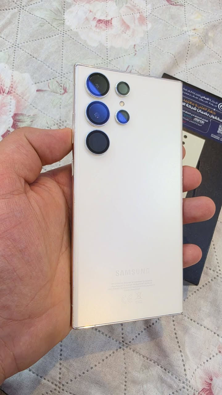 سامسونج s23 الترا
للبيع
📱 Samsung Galaxy S23 Ultra
سعة: (256GB )
اللون: (ابيض)
نسخة: شرق الأوسط / شريحتين

 كامل ملحقات كارتون.
ما مبدل بيه اي قطع 
💰 السعر: 750ألف بيه مجال بسيط.

مكاني كربلاء  ***********
